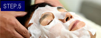 おでこ・眉間脱毛Step5