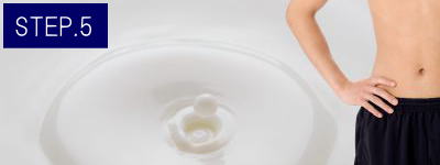 ひじ下脱毛Step5