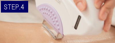 うなじ脱毛Step4