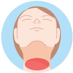 首ヒゲ脱毛の範囲